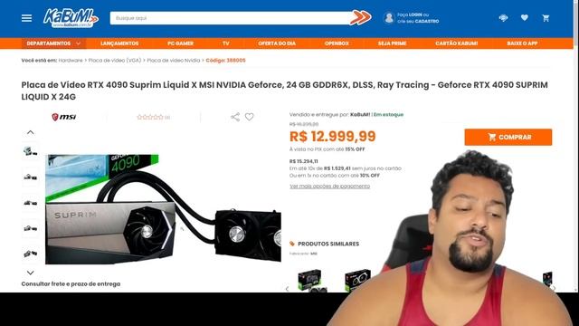 KABUM MEXEU NOS PREÇOS DE ALGUMAS PLACAS 30/01 смотреть онлайн