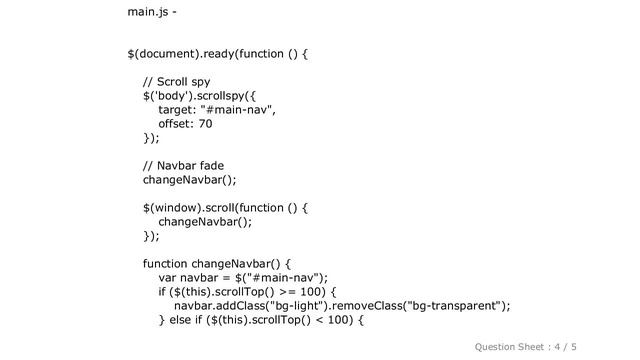 HTML : Bootstrap 4 scrollspy not working to change active navbar items смотреть онлайн