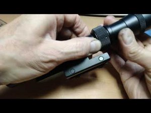 ремонт оптического прицела, устранения люфта.