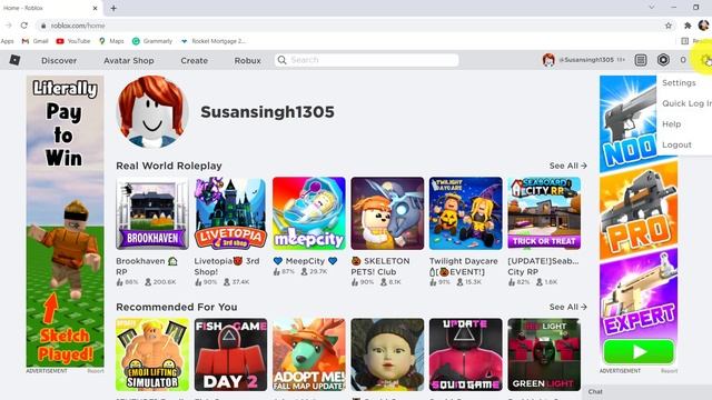 How to LogOut Of Roblox Account PC смотреть онлайн