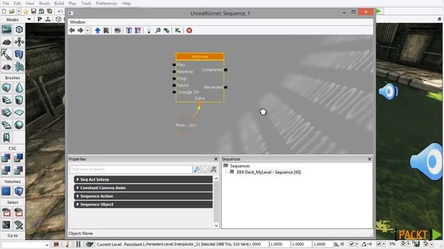 UDK Game Programming with UnrealScript Tutorial: Configuring Kismet | packtpub.com смотреть онлайн