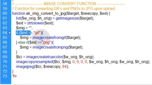 08. PHP Image Convert Function Tutorial Upload Type jpg gif png On the Fly смотреть онлайн