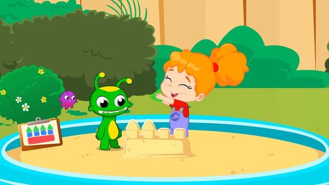 Itsy Bitsy Chanson de Nöel de Groovy Le Martien | Dessin animé éducatif pour bébés смотреть онлайн