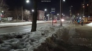 Росгвардия. «Лада-Гранта» с маяками без звука. Проспект Строителей 19 марта 2022г.