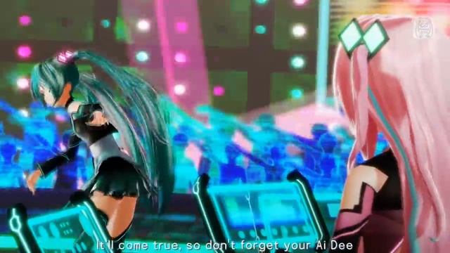 Hatsune Miku: Project DIVA X - [PV] "Ai Dee" (English Subs) смотреть онлайн