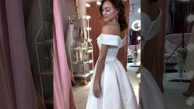 Свадебное Платье миди на роспись 2021