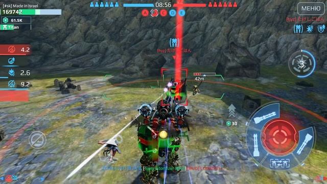 Прокачал Титанов Minos, Arthur ::: War Robots смотреть онлайн