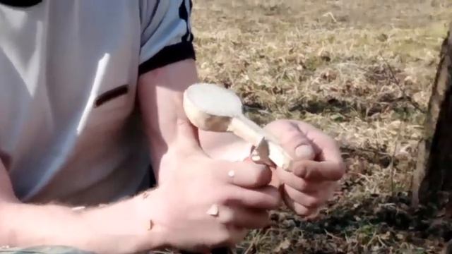 Мастер Класс. Вырезаем ложку из дерева смотреть онлайн