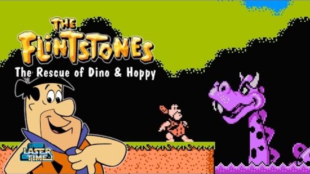 Flintstones - Rescue of Dino & Hoppy Dendy Денди NES Nintendo Famicom смотреть онлайн