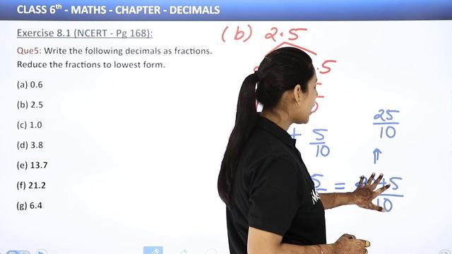 NCERT Exercise 8.1 : Question 5 - Decimals | Class 6 Maths смотреть онлайн