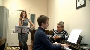 Урок вокала.Джазовый стандарт в диапазоне контральто.Первое прочтение