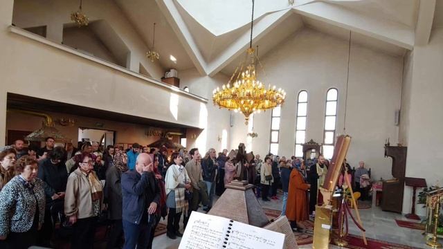 Неделя на св. Григорий Палама - Утреня I / Храм "Рождество Христово" смотреть онлайн