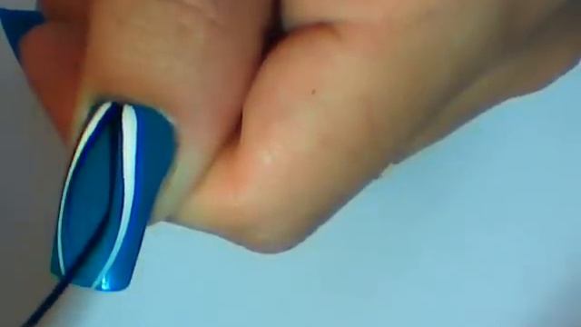 Abstract Turquoise Nail Art Design Tutorial with Pearls ♥ Бирюзовый Дизайн Ногтей смотреть онлайн