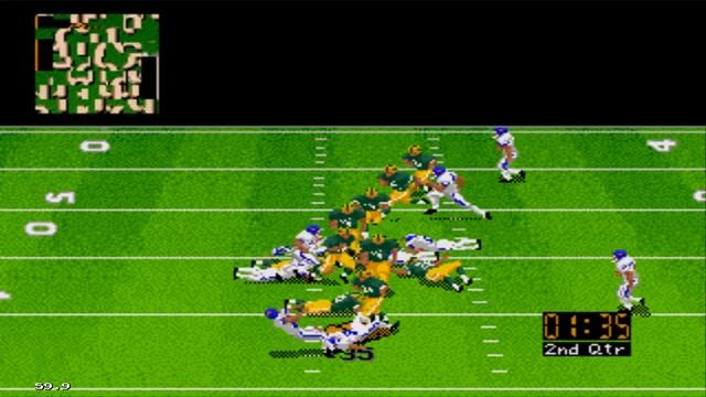 Madden NFL 98 Sega Genesis Gameplay HD смотреть онлайн
