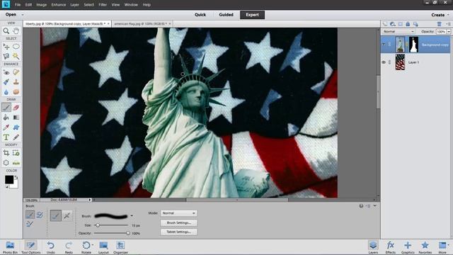 Photoshop Elements Layer Masks смотреть онлайн