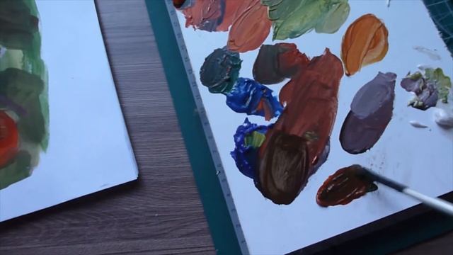 Как рисовать клубнику с ромашками гуашью How to draw strawberries and camomile with gouache Tutoria смотреть онлайн