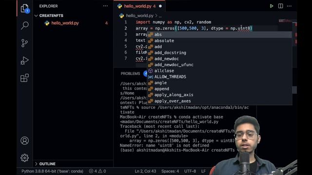 I cloned a simple NFT Collection using Python! смотреть онлайн