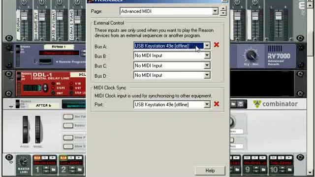 03.Подключение MIDI клавиатуры смотреть онлайн