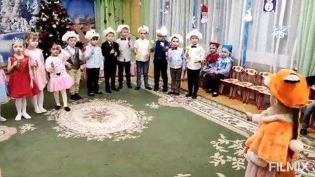корпус "Ручеек" / Группа "Знайки" новогодний праздник смотреть онлайн