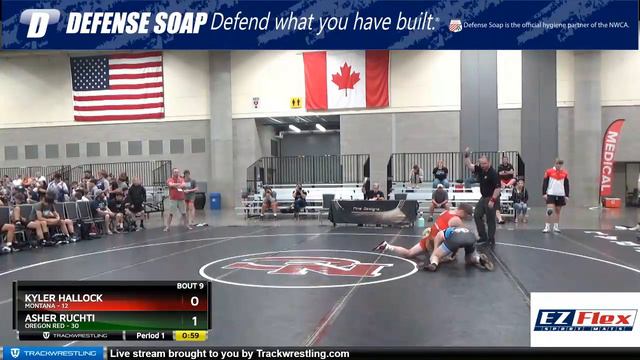 Mat 5 160 Kyler Hallock Montana Vs Asher Ruchti Oregon Red смотреть онлайн