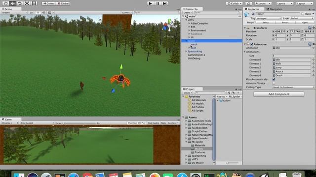 [Unity3d] uRTS: Character setup: Importing multi-mesh character (Pt6) смотреть онлайн