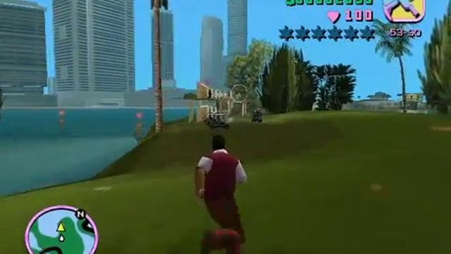 Прохождение GTA-Vice City Миссия 6 Четыре Клюшки смотреть онлайн