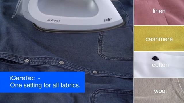 Braun CareStyle 3 Steam Generator Iron – Introduction смотреть онлайн