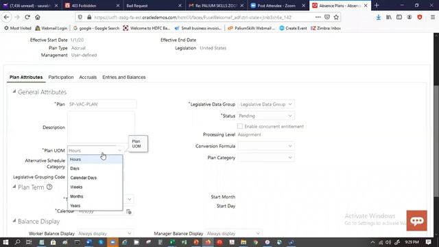 How to Create Absence Plan, Derived Factor, Eligibility Profile in Oracle Fusion Cloud HCM смотреть онлайн