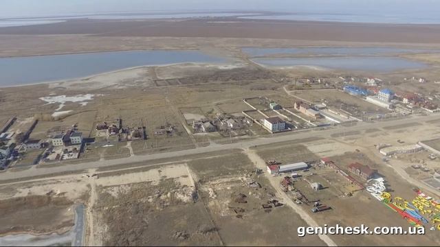 Строительство аквапарка в Генгорке. Арабатская стрелка февраль 2017 смотреть онлайн