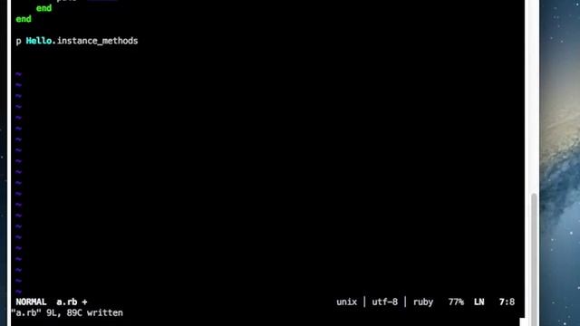 Ruby Programming Language: How to get all instance methods of a class смотреть онлайн