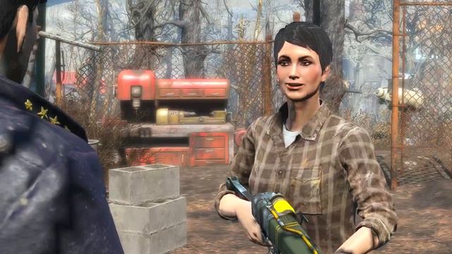 Fallout 4: curie's romance - Final Scene + (Extra Scenes) смотреть онлайн