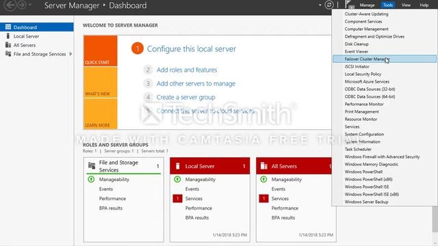Lab - Implementing Failover Cluster смотреть онлайн