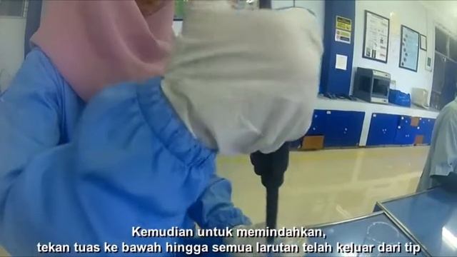 Pengoperasian Mikro Pipet