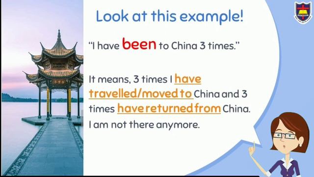 Present Perfect Tense (have been vs have gone) смотреть онлайн