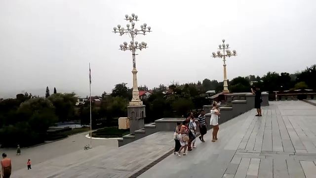 Georgia. Tbilisi. Orthodox Cathedral of the Holy Trinity. смотреть онлайн