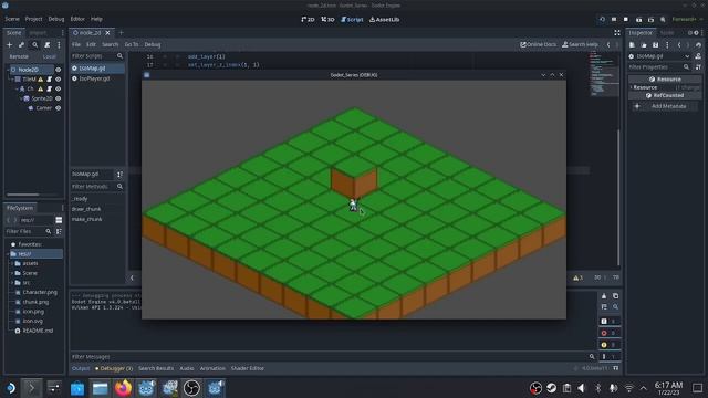 Godot 4 - Adding 3D to a chunk смотреть онлайн