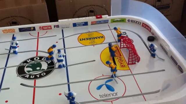 Stiga Table Hockey FIN vs. SWE смотреть онлайн