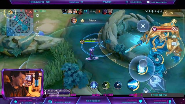 MLbb = emotional damage с наступающим малята #mlbb #moba #mobilelegends #мобайллегенд смотреть онлайн