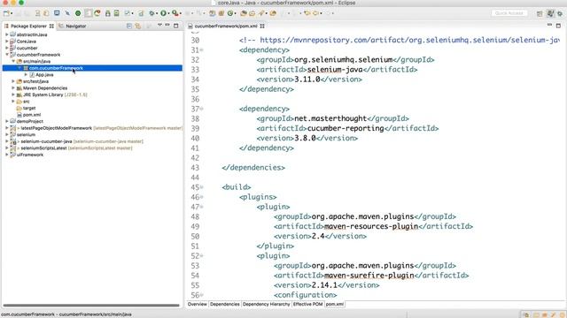 Add Required Dependencies for Selenium Cucumber Framework Video-4 смотреть онлайн