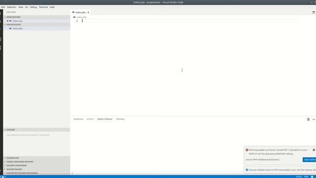 Ambiente de Desenvolvimento PHP + XDebug + Docker + VSCode смотреть онлайн