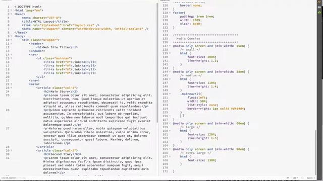 Creating Mobile First Responsive Layout смотреть онлайн