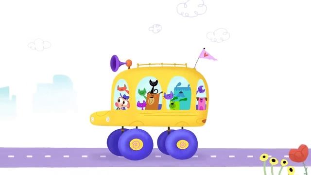 WHEELS ON THE BUS ?? Nursery Rhymes | Lingokids