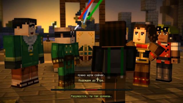 Minecraft Story Mode #7 - Крепость Сорена смотреть онлайн