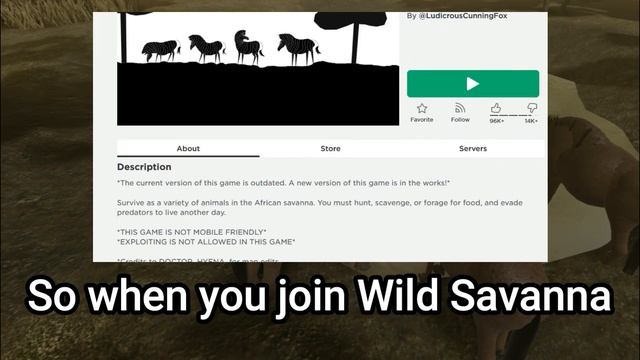 Roblox - Testing A - UPDATE - Goodbye OLD Wild Savanna !!! - Testing A MOVED to WS смотреть онлайн