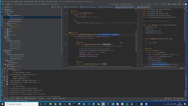 LibGDX + Android + RealtimeDB + Accessing the data смотреть онлайн