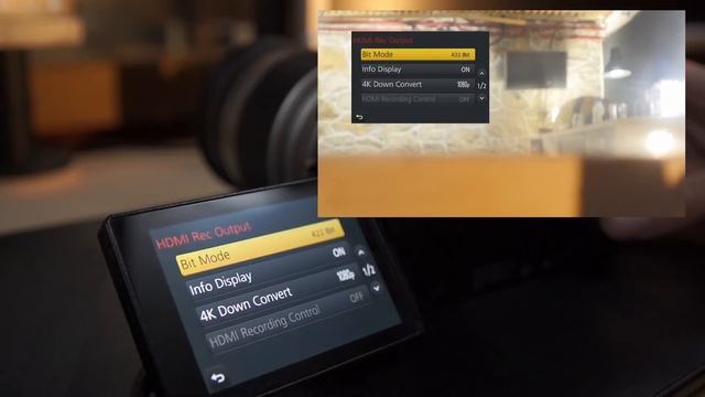 Panasonic Lumix GH4 Has Clean HDMI Output
