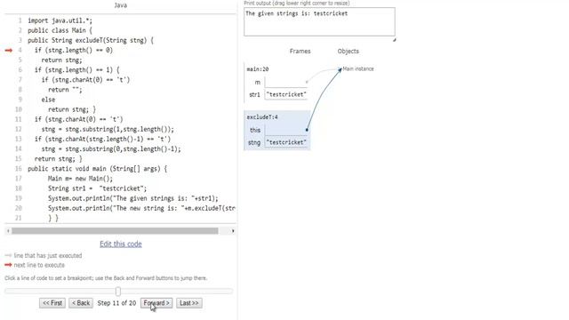 w3resource.com: Java String Exercise-65 смотреть онлайн