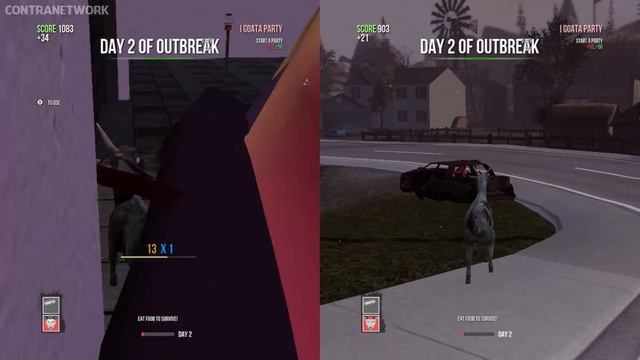 Goat Simulator: The GOATY | Co-op Gameplay on Switch смотреть онлайн