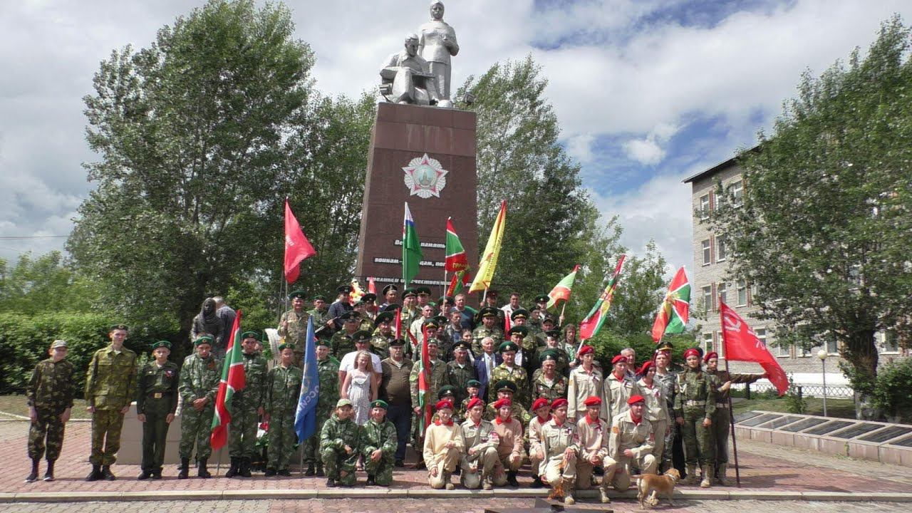 Пограничный автопробег, посвященный Дню памяти и скорби и начала ВОВ 22.06.1941г Красноярский край. смотреть онлайн
