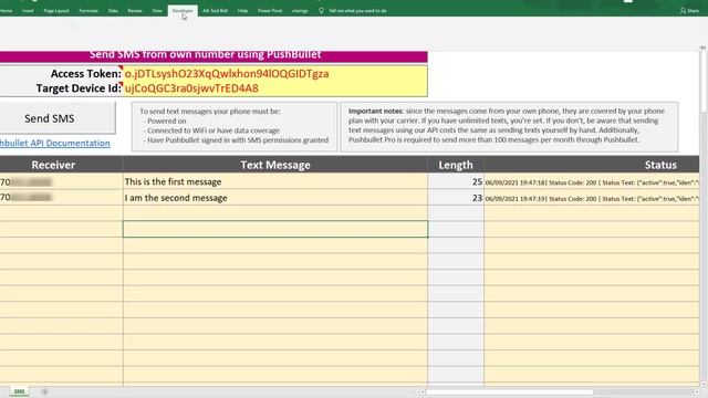 Send BULK SMS From Your OWN Number Using EXCEL [Free Template] смотреть онлайн